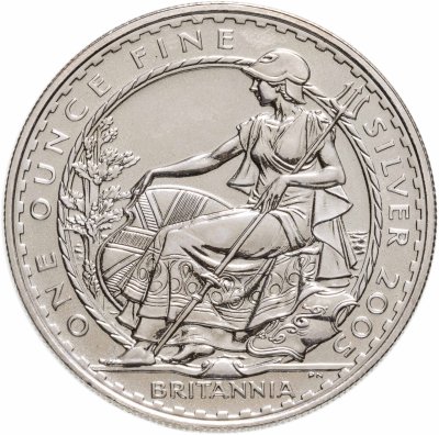 купить Великобритания 2 фунта 2005 "Британия сидит"