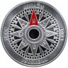 Купить Латвия серебряные 5 евро 2014 Proof "Айнажское морское училище"