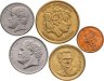 Купить Греция набор монет 1982-2000 (5 штук). Выдающиеся личности.