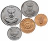 Купить Тонга набор 5 монет 2002 - 2005 ФАО