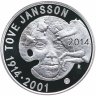 Купить Финляндия 10 евро 2014 "100-летний юбилей Туве Янссон" в буклете