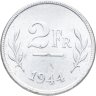 Купить Бельгия 2 франка 1944