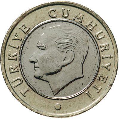 купить Турция 1 лира 2022