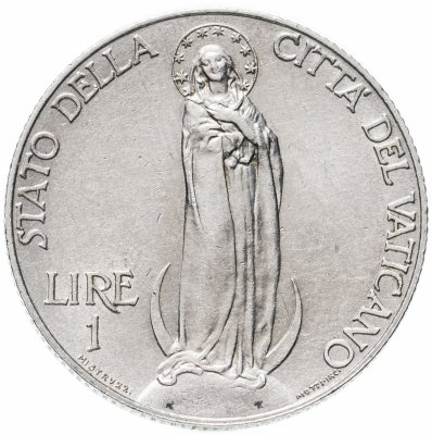 купить Ватикан 1 лира (lira) 1930
