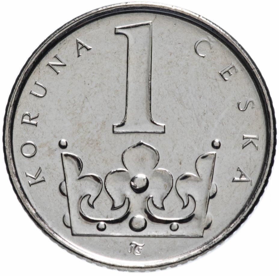 купить Чехия 1 крона (koruna) 2016