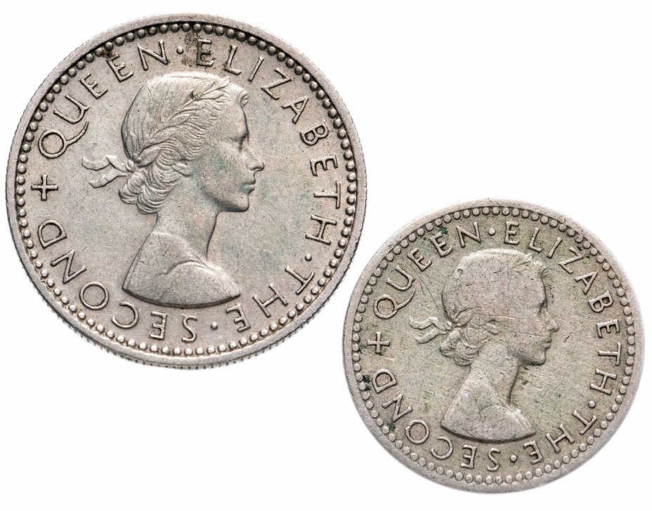 купить Родезия и Ньясаленд набор из 2-х монет 1956-1957