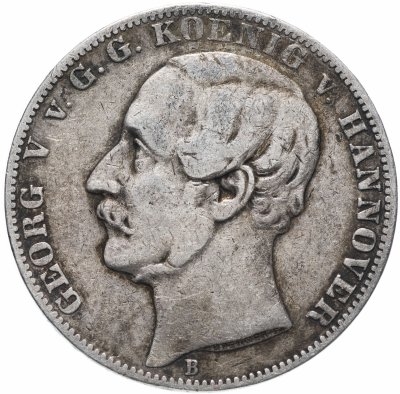 купить Германия (Ганновер) 1 союзный талер (vereinsthaler) 1863 B