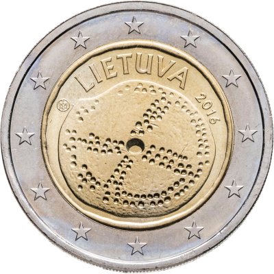 купить Литва 2 евро 2016 Балтийская культура