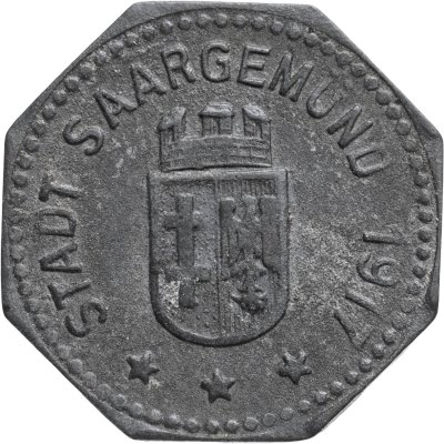 купить Германия "Саргемин" 5 пфеннигов 1917 нотгельд