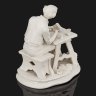 Купить Скульптурная композиция "Часовщик за работой", мануфактура Simeo (Capodimonte), бисквит, Италия, 1960-1980 гг.