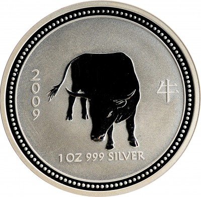 Купить Австралия 1 доллар 2007 Год быка