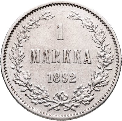 купить 1 марка 1892 L Российская Финляндия