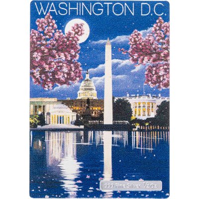 купить Ниуэ 1 доллар 2015 "Винтажные постеры - Вашингтон" в блистере