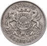Купить Латвия 2 лата 1926 серебро 835
