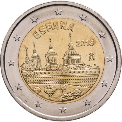 купить Испания 2 евро 2013 "ЮНЕСКО - Монастырь Эскориал"
