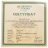 Купить Остров Ниуэ 2 доллара 2010 "Яйца Фаберже. Ландыши" с сертификатом