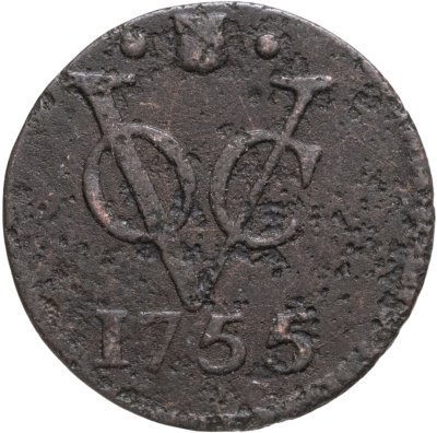 купить Голландская Ост-Индия 1 дуит 1755