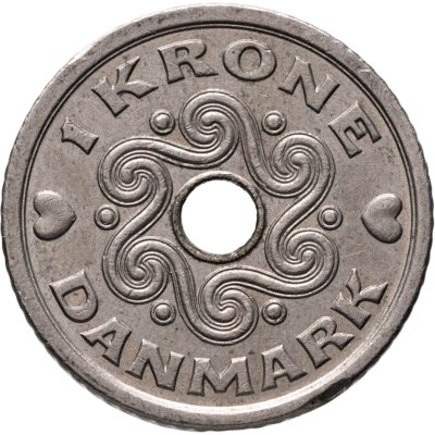купить Дания 1 крона 1992