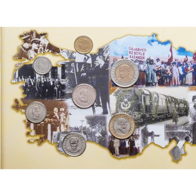 купить Турция 2008 набор из 7 монет, в буклете