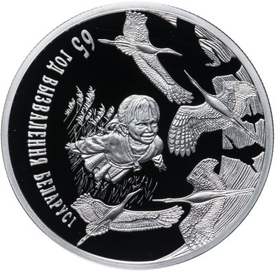 купить Беларусь 1 рубль 2009 "65 лет Освобождению Беларуси"