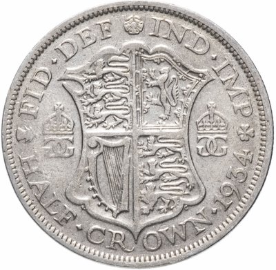 купить Великобритания 1/2 кроны (crown) 1934