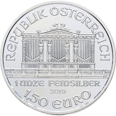 купить Австрия 1,5 евро (euro) 2019 Wiener Philharmoniker (Венская филармония)