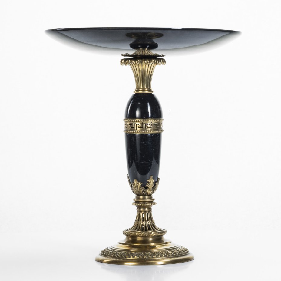 Интерьерная ваза - фруктовница на высокой ножке (напольная ...