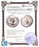 Купить Римская империя, Гета, 209-211 годы, Денарий. (император в тоге)