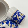 Купить Горчичница и солонка, фарфор, крытье, роспись, золочение, Дулевский фарфоровый завод (Дулёво), СССР, 1968-1991 гг.