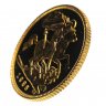 Купить Великобритания 1/2 соверена (sovereign) 1988, с портретом королевы Елизаветы