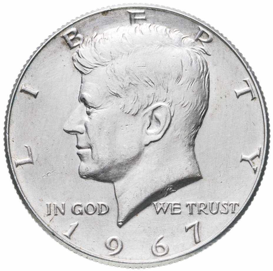 купить США 50 центов (1/2 доллара, half dollar) 1967  Kennedy Half Dollar (Кеннеди)