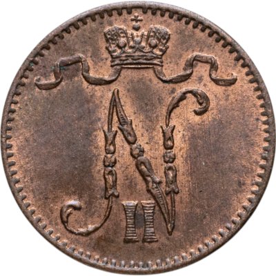 купить 1 пенни (penni) 1909 Российская Финляндия