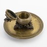 Купить Чернильница в стиле ампир "Шишки", бронза, Западная Европа, 1870-1890 гг.