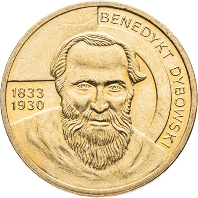 купить Польша 2 злотых 2010 "Зоолог Географ Бенедикт Дыбовский (Benedykt Dybowski)"