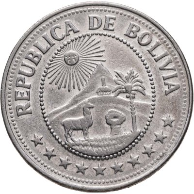 купить Боливия 5 песо (pesos) 1978