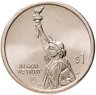 Купить США 1 доллар 2023 P Американские инновации - Подземная железная дорога (Огайо)