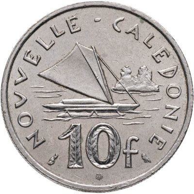 купить Французская Новая Каледония 10 франков 1970