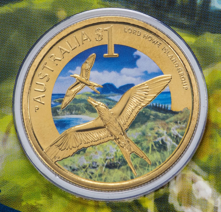 купить Австралия 1 доллар 2012 года "Национальный парк остров Лорд-Хау" в буклете