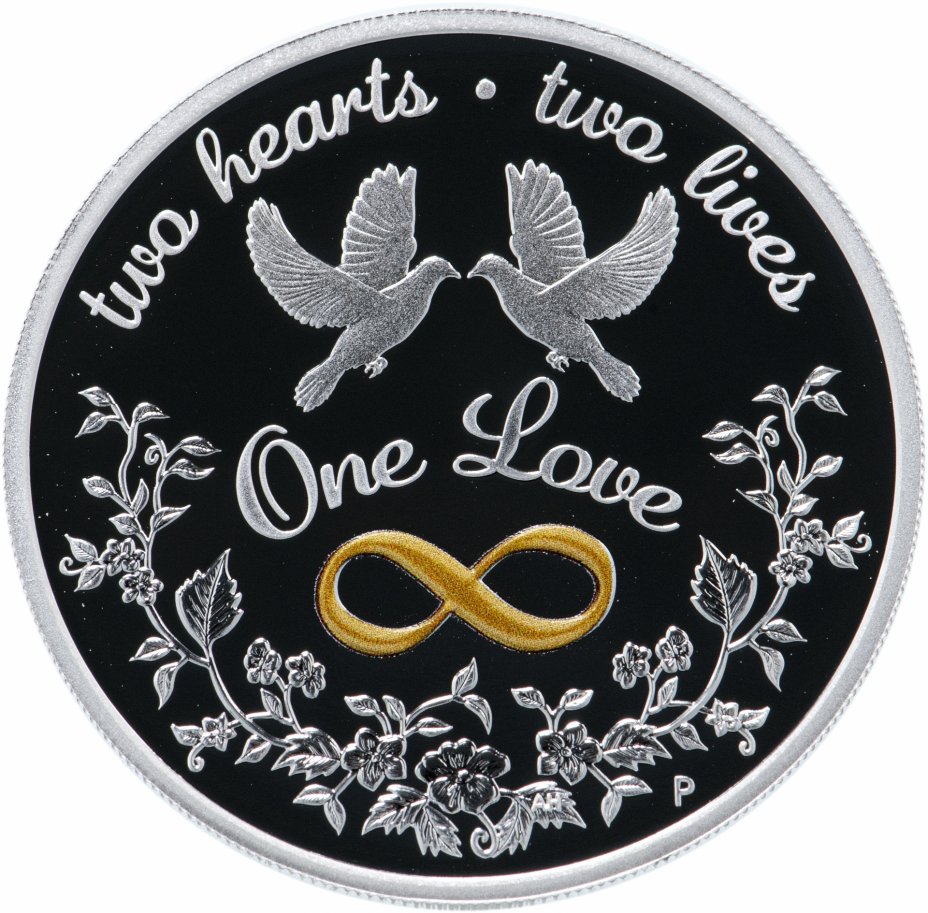 купить Австралия 1 доллар 2020 "Одна любовь", в футляре с сертификатом