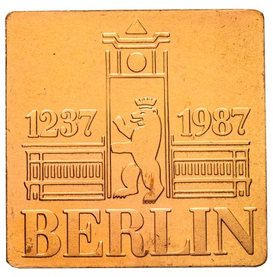 купить Германия, ГДР жетон "750 лет Берлину 1237-1987"