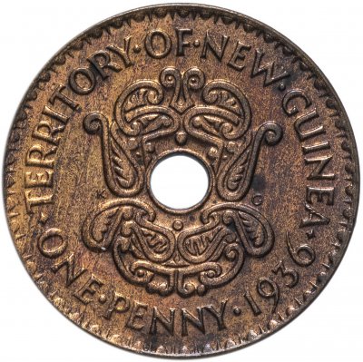 купить Новая Гвинея 1 пенни (penny) 1936