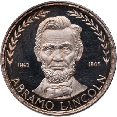 купить Экваториальная Гвинея 75 песет 1970 "Авраам Линкольн"