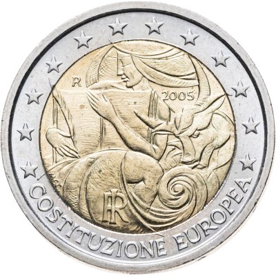 купить Италия 2 евро (euro) 2005 Европейская конституция