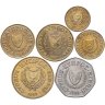Купить Кипр набор 6 монет 1983-2004