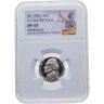 Купить США 5 центов (cents) 1976 S Proof "Jefferson Nickel (Джефферсон)" в слабе DNC PF65