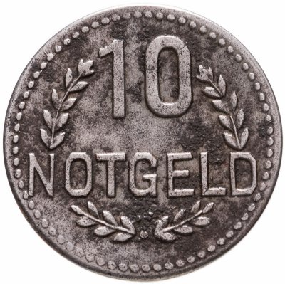 купить Германия (Висбаден) нотгельд 10 пфеннигов 1917