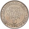 Купить Швейцария 5 франков (francs) 1939 "Стрелковый фестиваль в Люцерне"