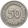 Купить Германия 50 пфеннигов (pfennig) 1949 F