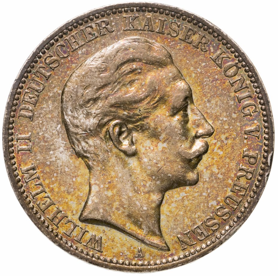 купить Германия (Империя) 3 марки (mark) 1909 A  Пруссия