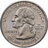 Купить США 25 центов (квотер, 1/4 доллара, quarter dollar) 2007 P Квотер штата Айдахо знак монетного двора: "P" - Филадельфия